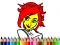 Igra Back To School: Cute Girl Coloring spletu