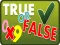 Igra True or False spletu
