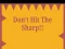Igra Don't Hit The Sharp spletu