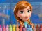 Igra Anna Frozen Coloring spletu