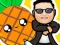 Igra Pineapple and pen vs gangnam style spletu