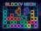 Igra Blocky Neon spletu
