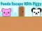 Igra Panda Escape With Piggy spletu