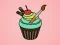 Igra Yummy Cupcake Coloring spletu