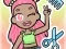 Igra Cute dress-up game spletu