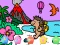 Igra Color By Code Volcano Hedgehog spletu