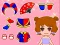 Igra Lovely Doll Dress Up Game spletu