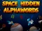 Igra Space Hidden AlphaWords spletu