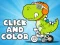 Igra Click And Color Dinosaurs spletu
