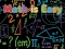 Igra Math is Easy spletu