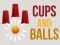 Igra Cups and Balls spletu