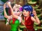 Igra Ladybug And Elsa Xmas Selfie spletu