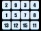 Igra Numbers Sliding Puzzle spletu