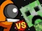 Igra Among vs Creeper Fight spletu