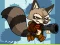 Igra Raccoon adventure game spletu