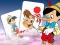 Igra Pinocchio Memory card Match spletu