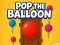 Igra Pop The Balloons spletu