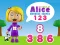 Igra World of Alice Numbers Shapes spletu