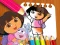 Igra Dora the Explorer the Coloring Book spletu