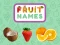 Igra Fruit Names spletu