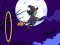 Igra Flying witch halloween spletu