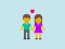 Igra Love match Compatibility test spletu