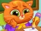 Igra Lovely Virtual Cat At School spletu