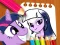 Igra Equestria Girls Coloring Book spletu