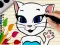 Igra Talking Angela Coloring Book spletu