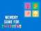 Igra Memory Game for Childrens spletu
