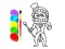 Igra Digital Circus Click and Paint spletu