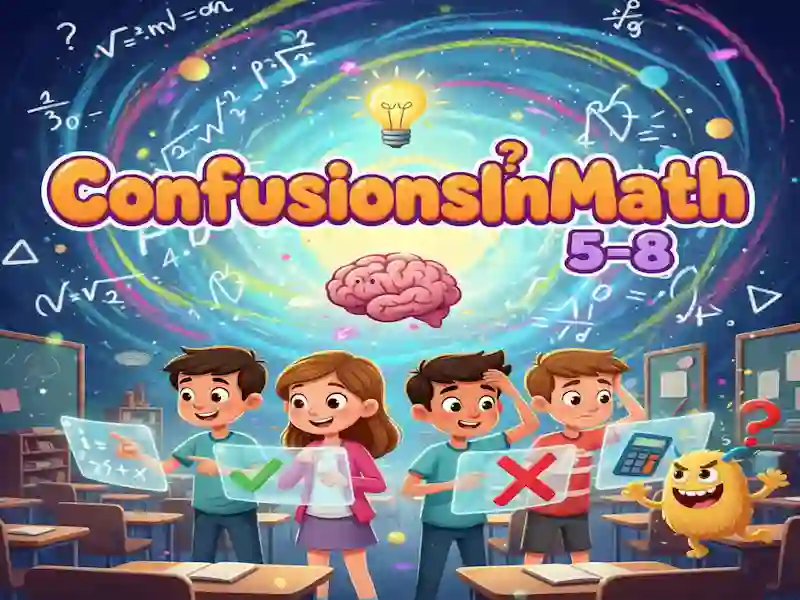 Igra ConfusionsInMath 5-8 spletu