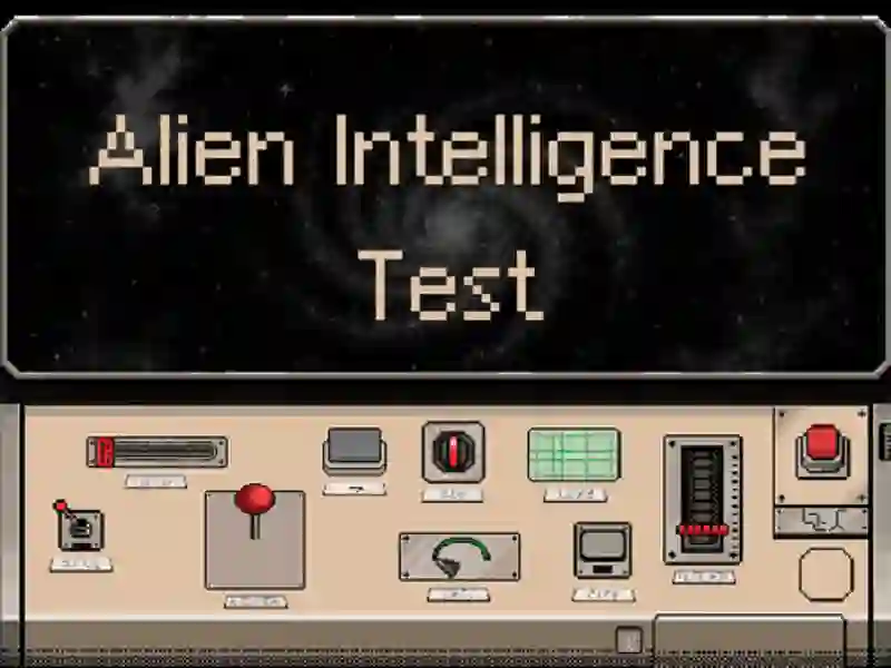 Igra Alien Intelligence Test spletu