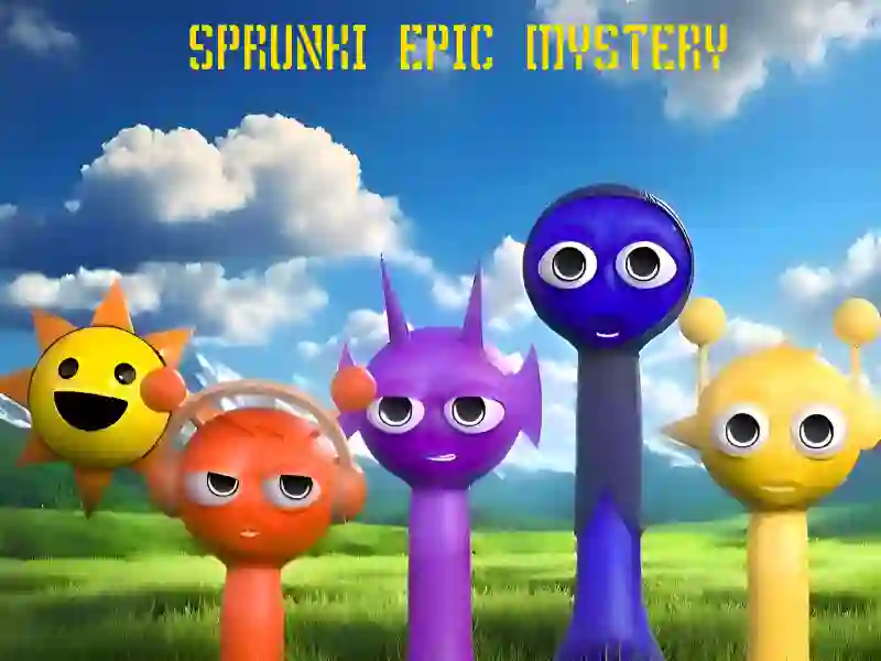 Igra Sprunki Epic Mystery spletu