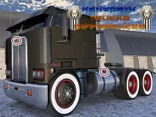 Igra Kenworth Trucks Differences spletu