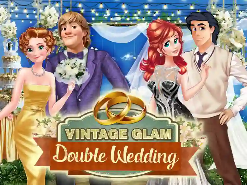Igra Vintage Glam: Double Wedding spletu