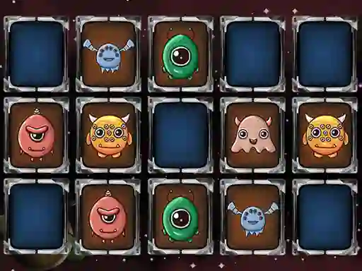 Igra Aliens Memory Game spletu
