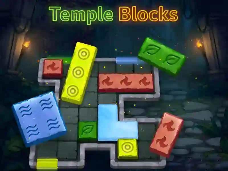 Igra Temple Blocks spletu