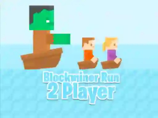 Igra Blockminer Run  2 player spletu