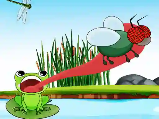 Igra Hungry Frog spletu