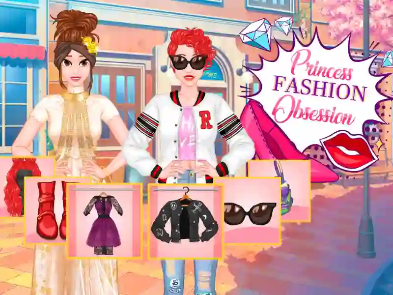 Igra Princess Fashion Obsession spletu