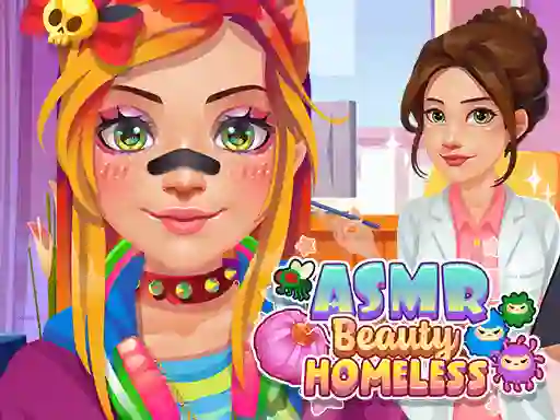 Igra ASMR Beauty Homeless spletu