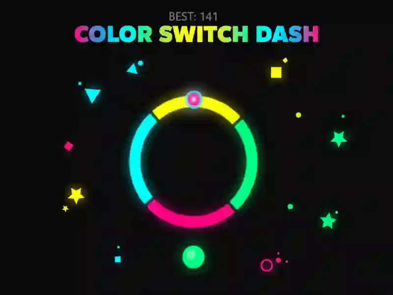 Igra Color Switch Dash spletu