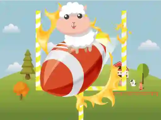 Igra Animals Rugby Flick spletu