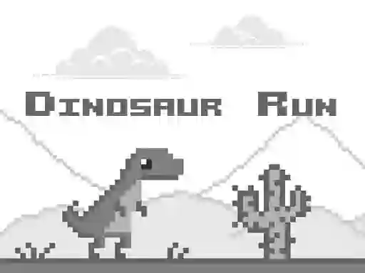 Igra Dinosaur Run spletu