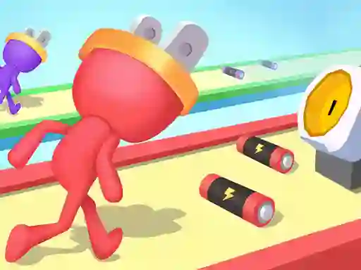 Igra Plug Man Race spletu