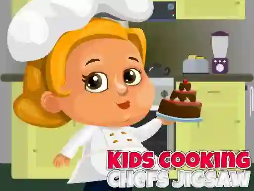 Igra Kids Cooking Chefs Jigsaw spletu