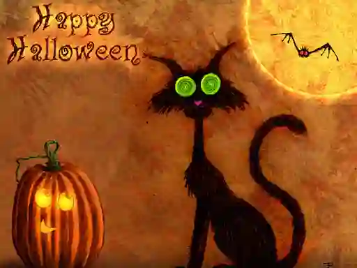 Igra Happy Halloween 2020 Puzzle spletu