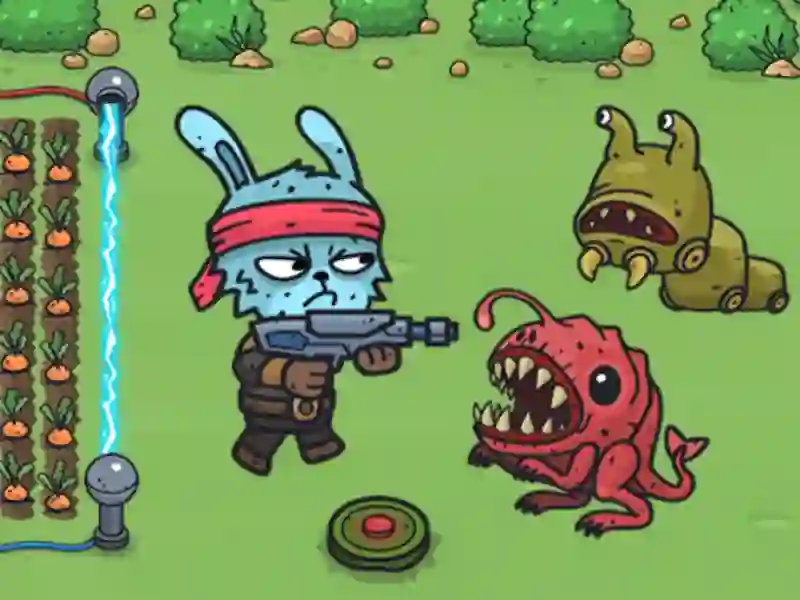 Igra Farm Defense spletu