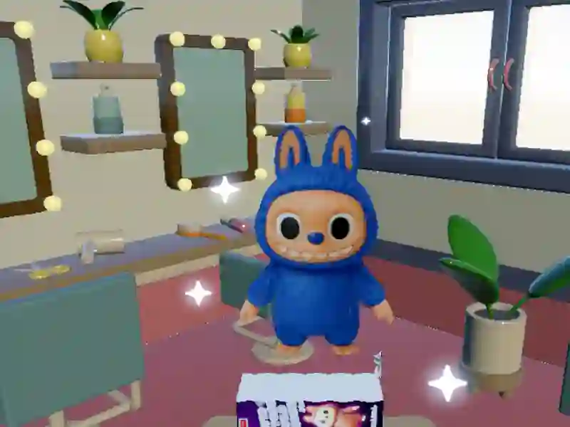 Igra Labubu Unboxing spletu
